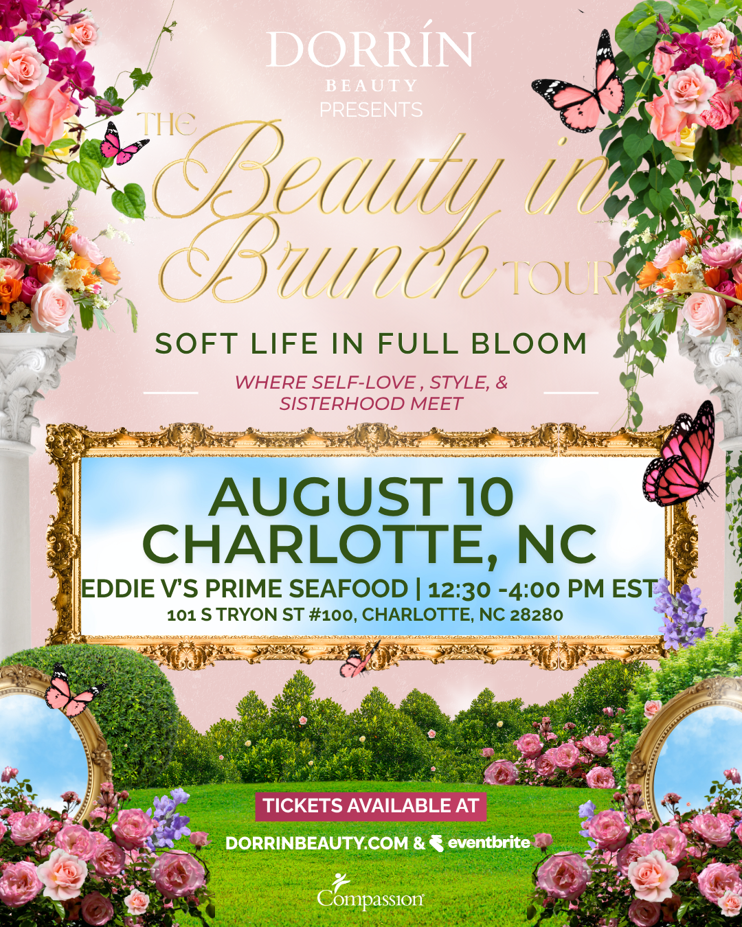 Beauty in Brunch- August 10, 2025- Charlotte, NC- SOLD OUT