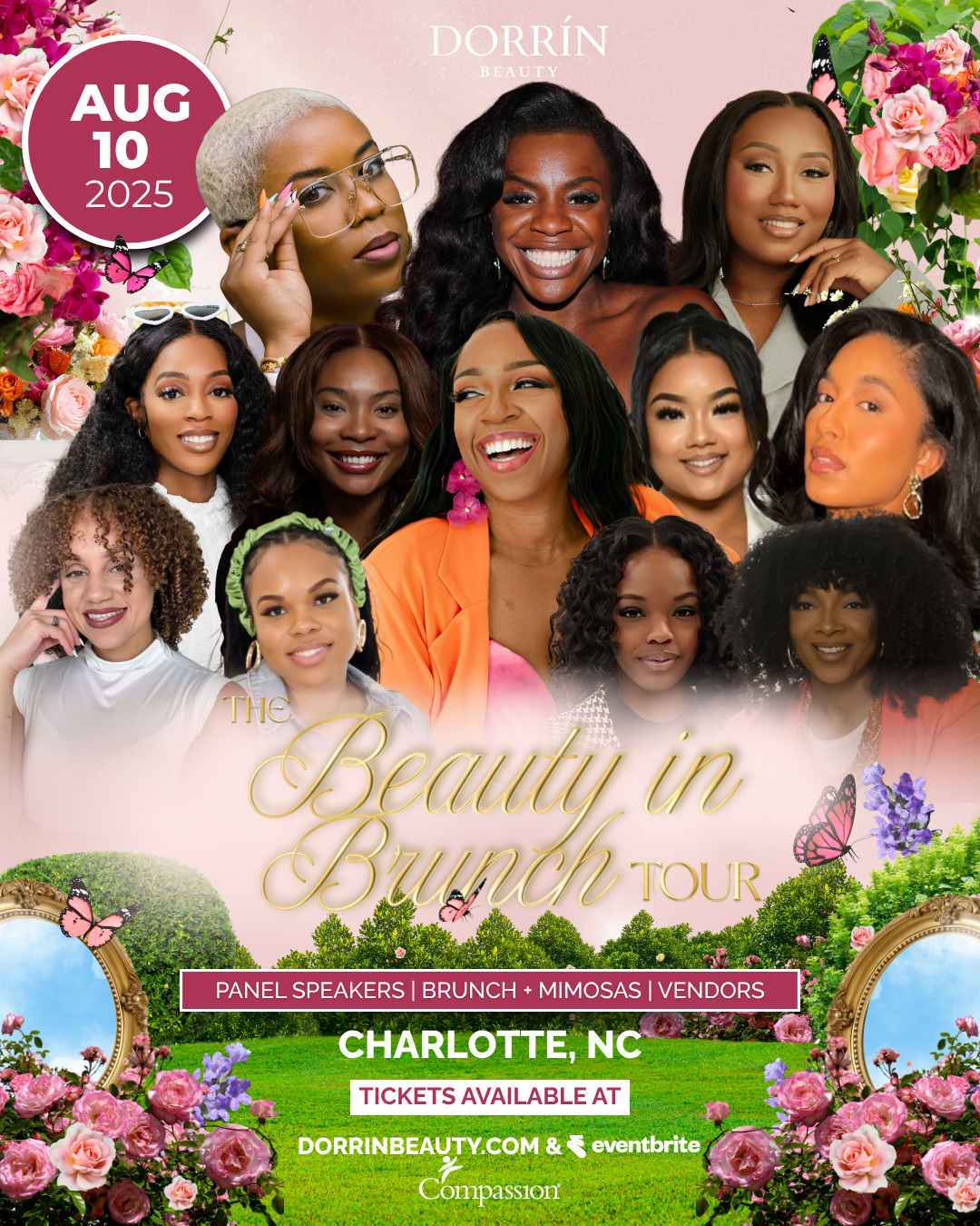 Beauty in Brunch- August 10, 2025- Charlotte, NC- SOLD OUT