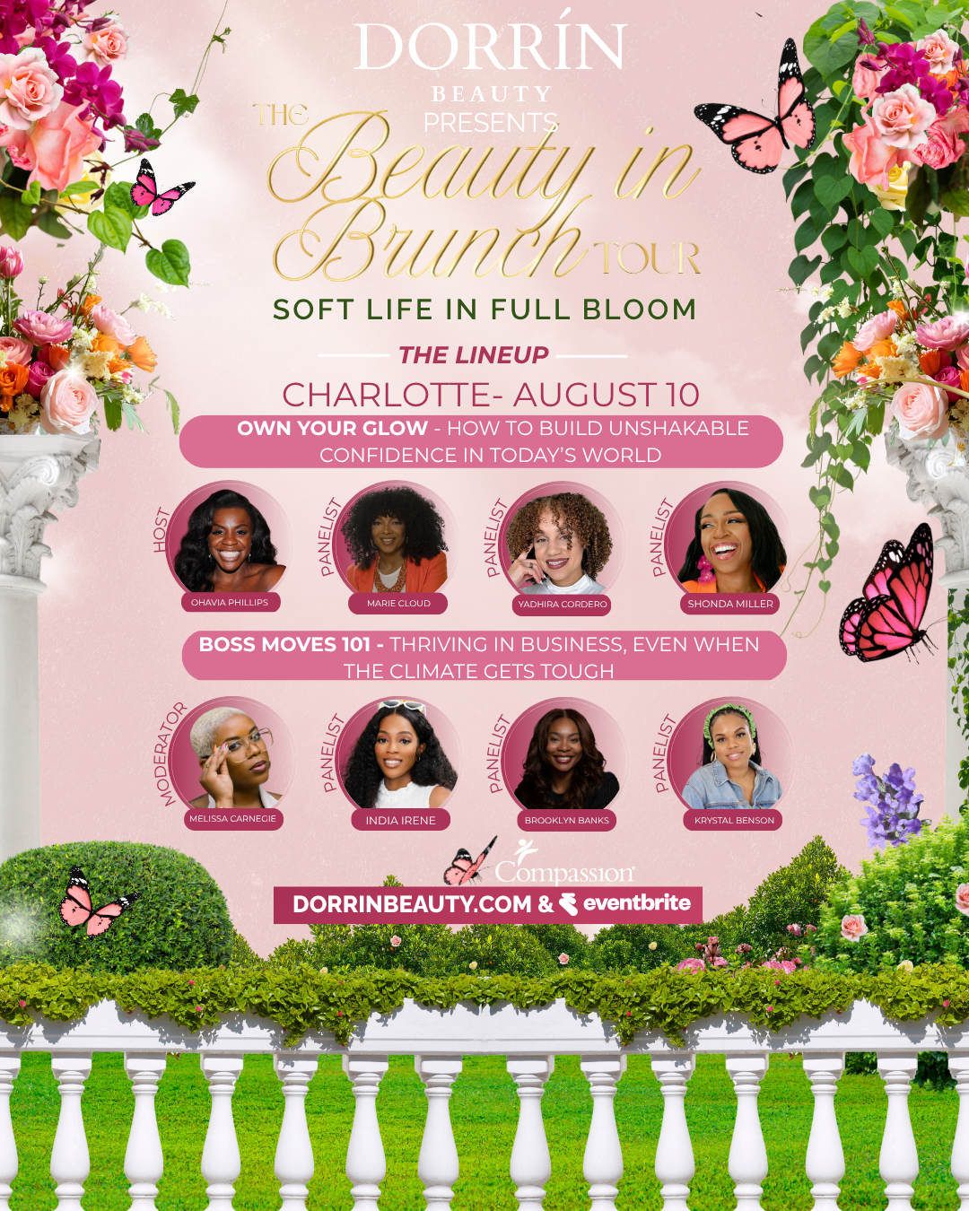 Beauty in Brunch- August 10, 2025- Charlotte, NC- SOLD OUT