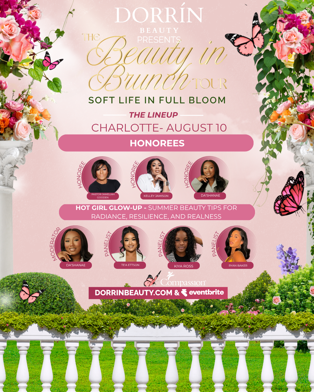 Beauty in Brunch- August 10, 2025- Charlotte, NC- SOLD OUT