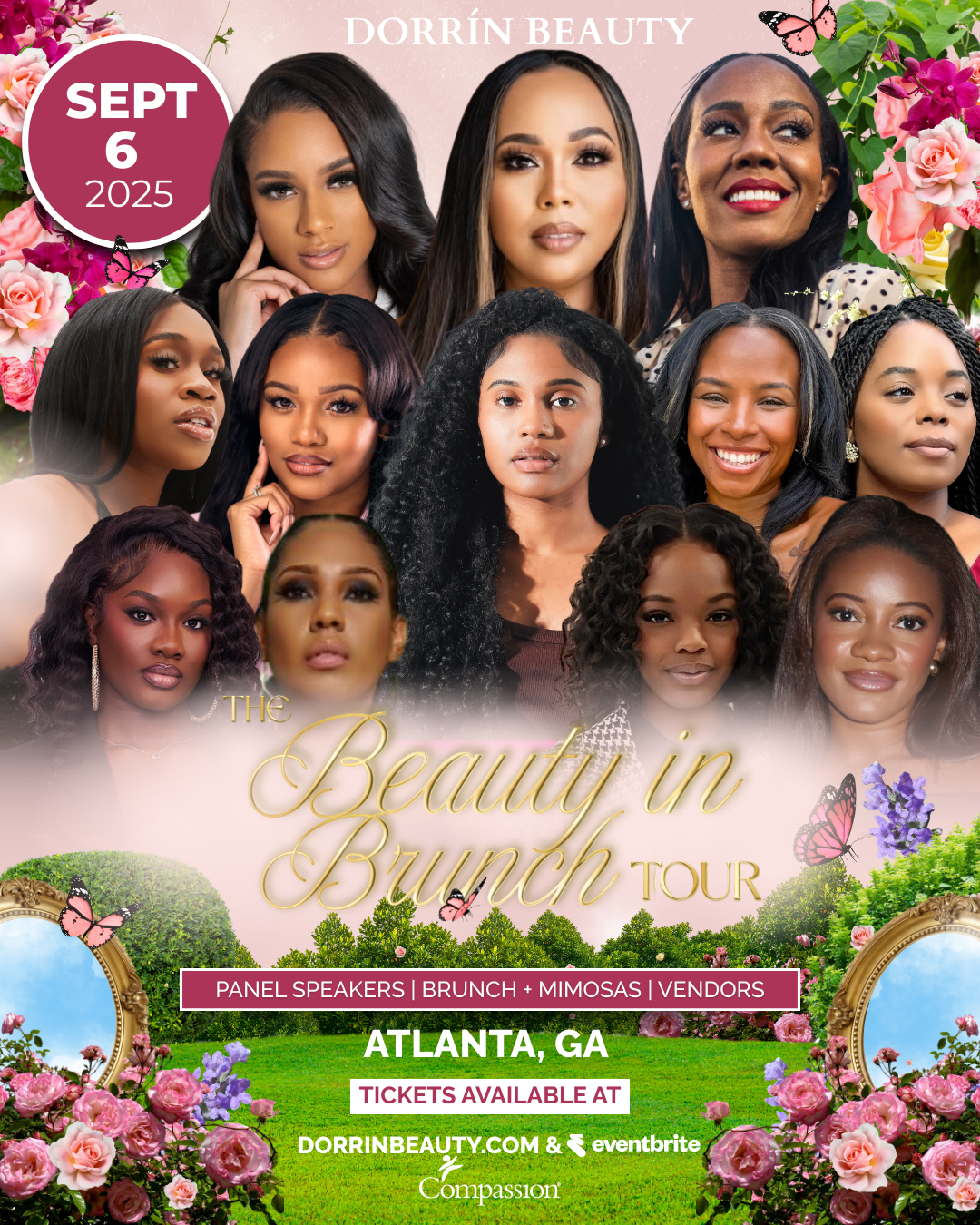 Beauty in Brunch- September 6, 2025- Atlanta, GA- SOLD OUT