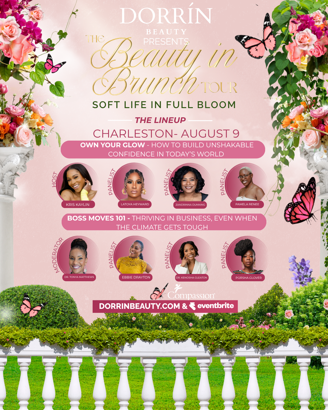 Beauty in Brunch- August 9, 2025- Charleston, SC- SOLD OUT