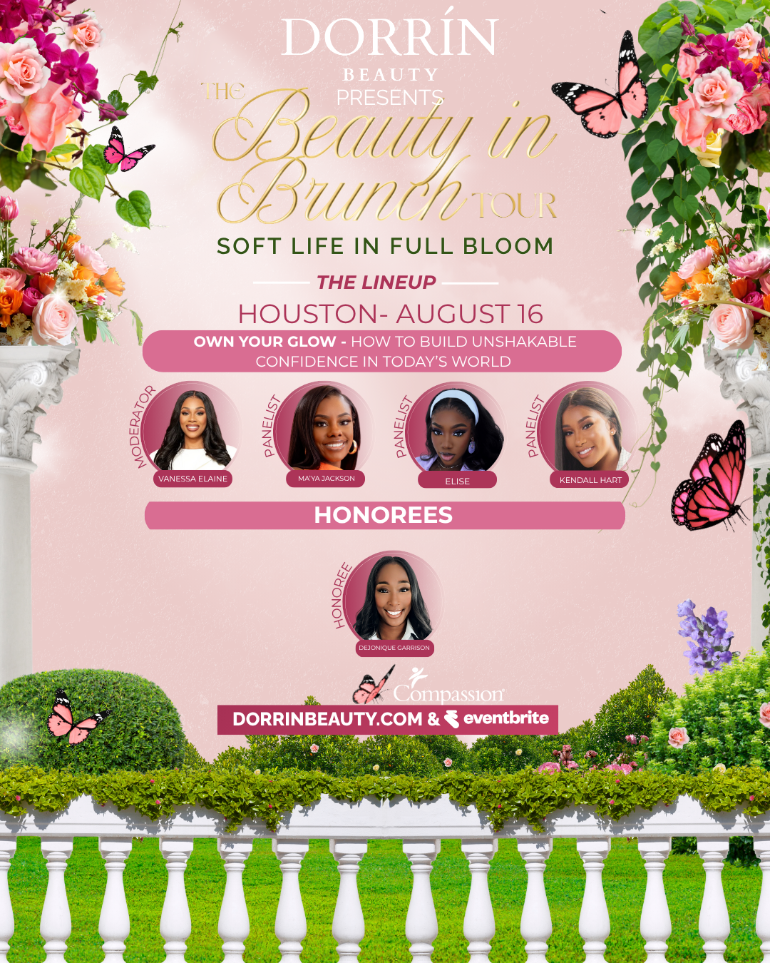 Beauty in Brunch- August 16, 2025- Houston, TX- SOLD OUT
