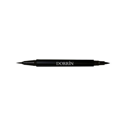 Dorrín Dual Tip Liquid  Eyeliner Pen - Black