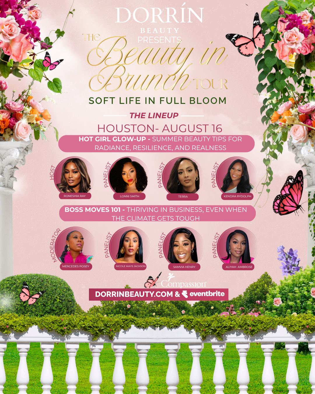 Beauty in Brunch- August 16, 2025- Houston, TX- SOLD OUT