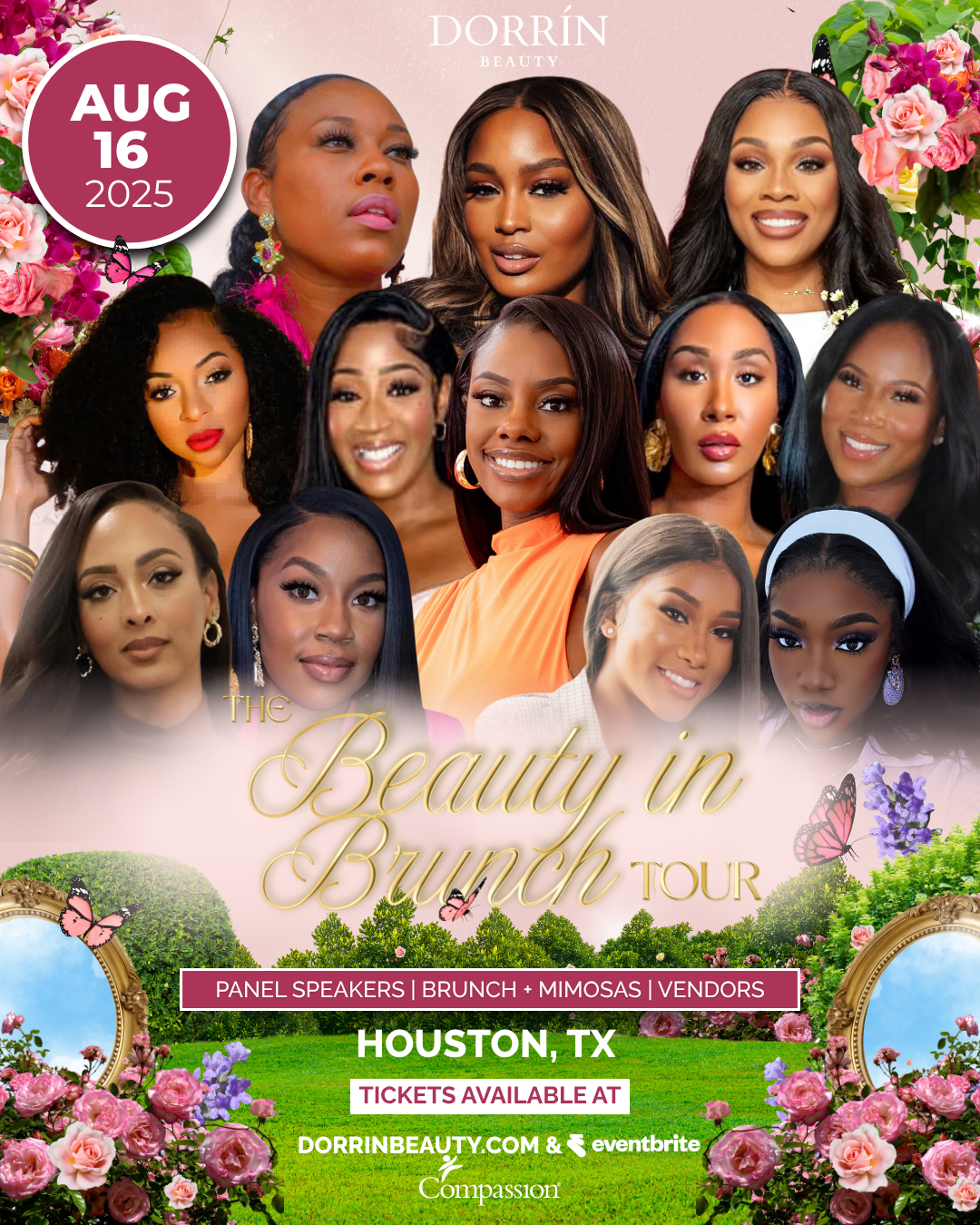 Beauty in Brunch- August 16, 2025- Houston, TX- SOLD OUT