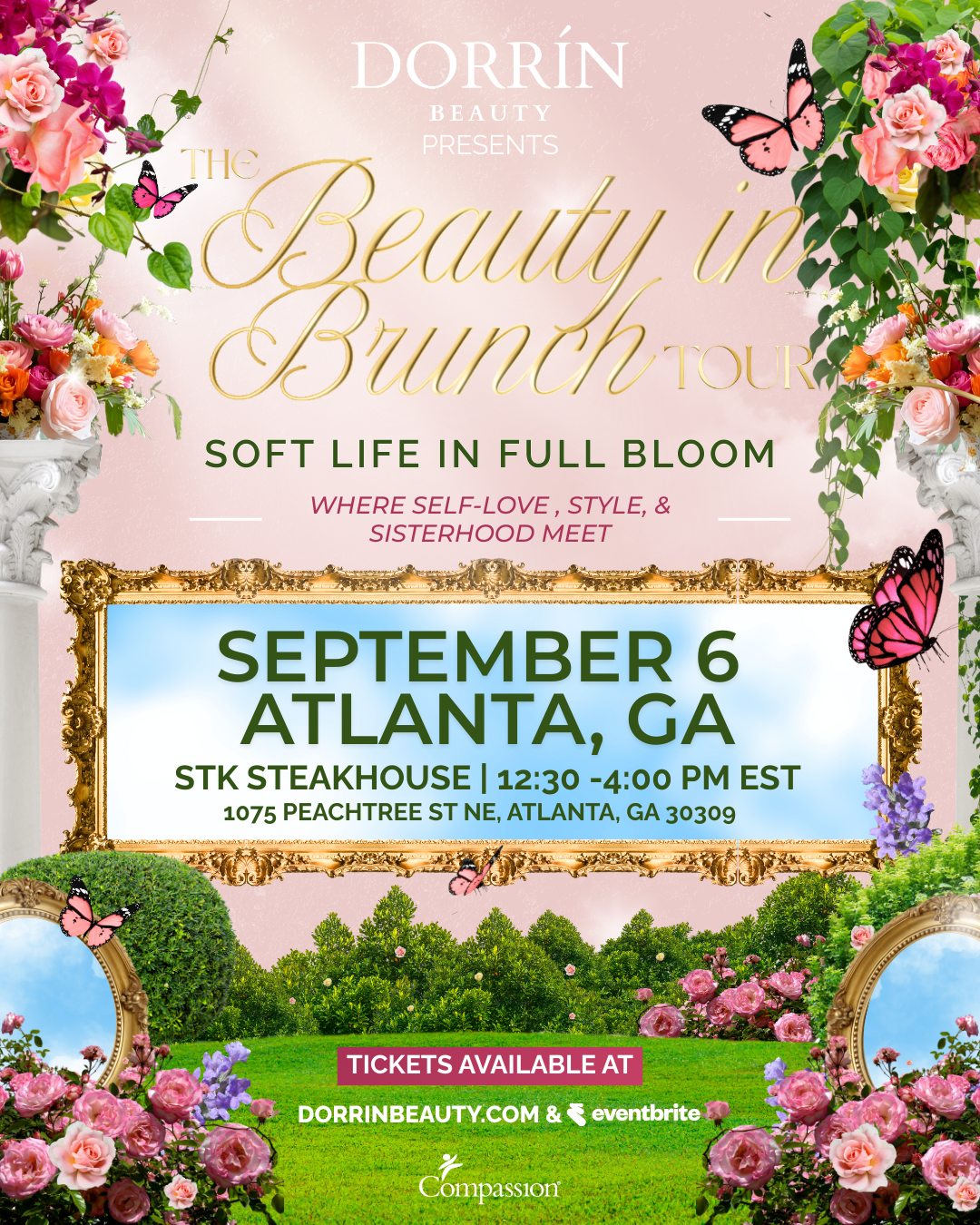 Beauty in Brunch- September 6, 2025- Atlanta, GA- SOLD OUT